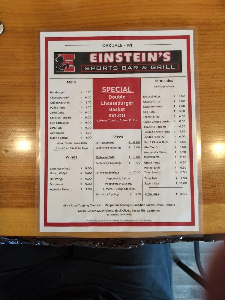 Einstein's Menu image 4
